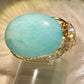 Larimar Ring: tranquil waters ￼
