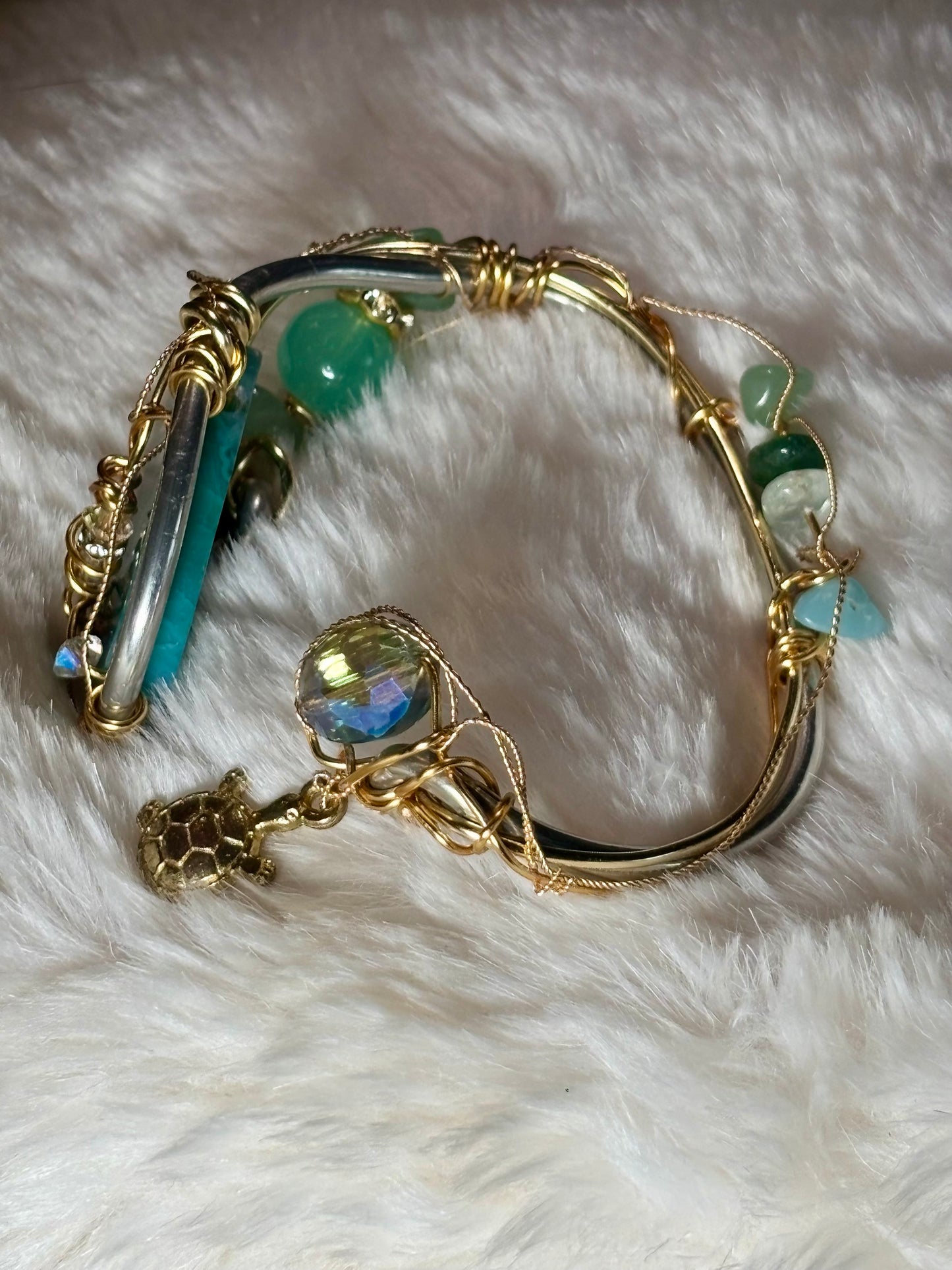 Sea Turtle Talisman Bracelet: Ocean Guardian
