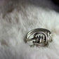 Silver talisman ￼ring of good luck