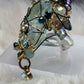 Glacial Empress: blue crystal ring ￼