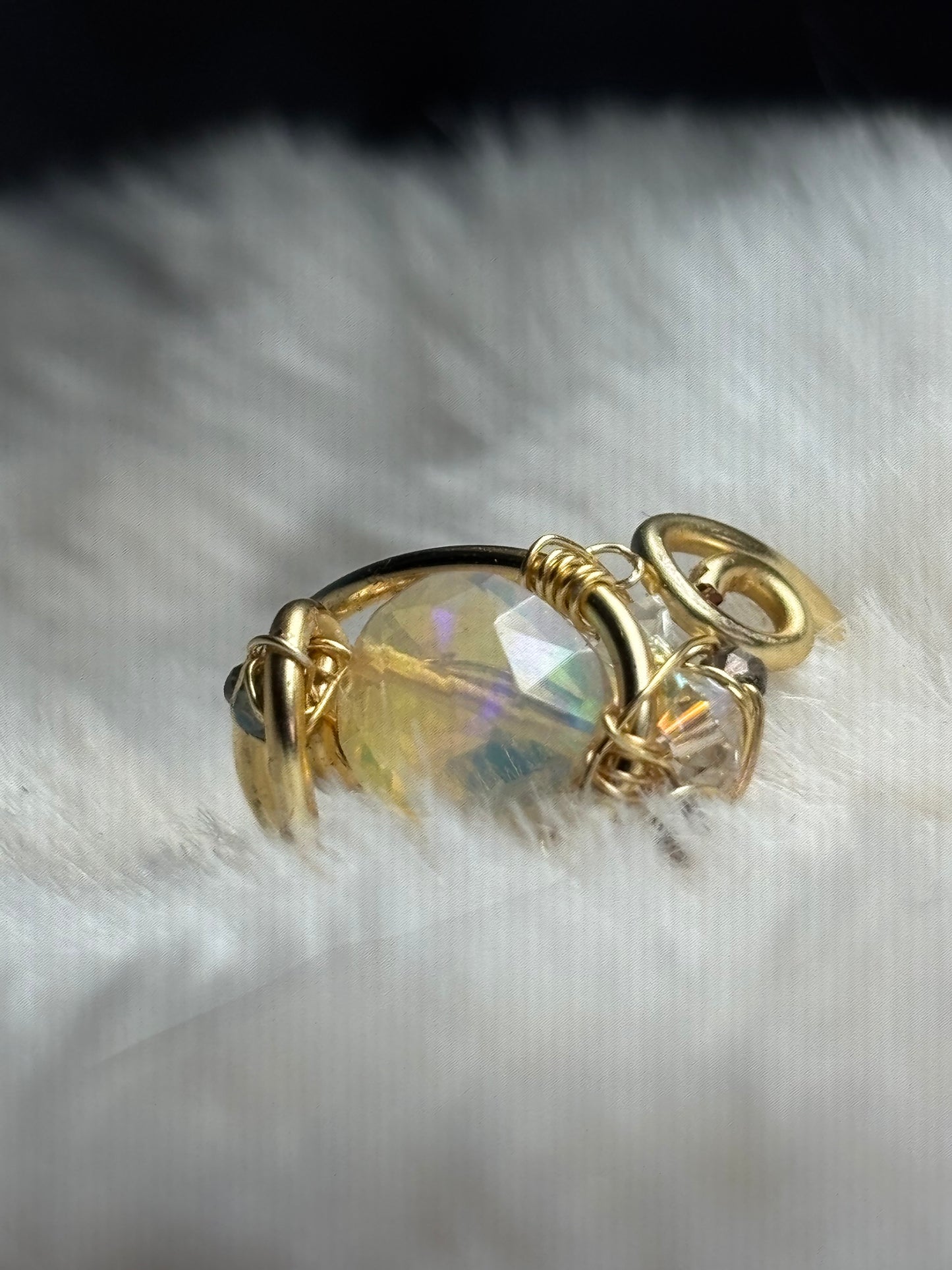 Opal ring: quiet wonder ￼