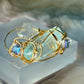 Aqua crystal ring: water royalty