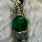 Evergreen guardian: nephrite pendant (set available )￼￼
