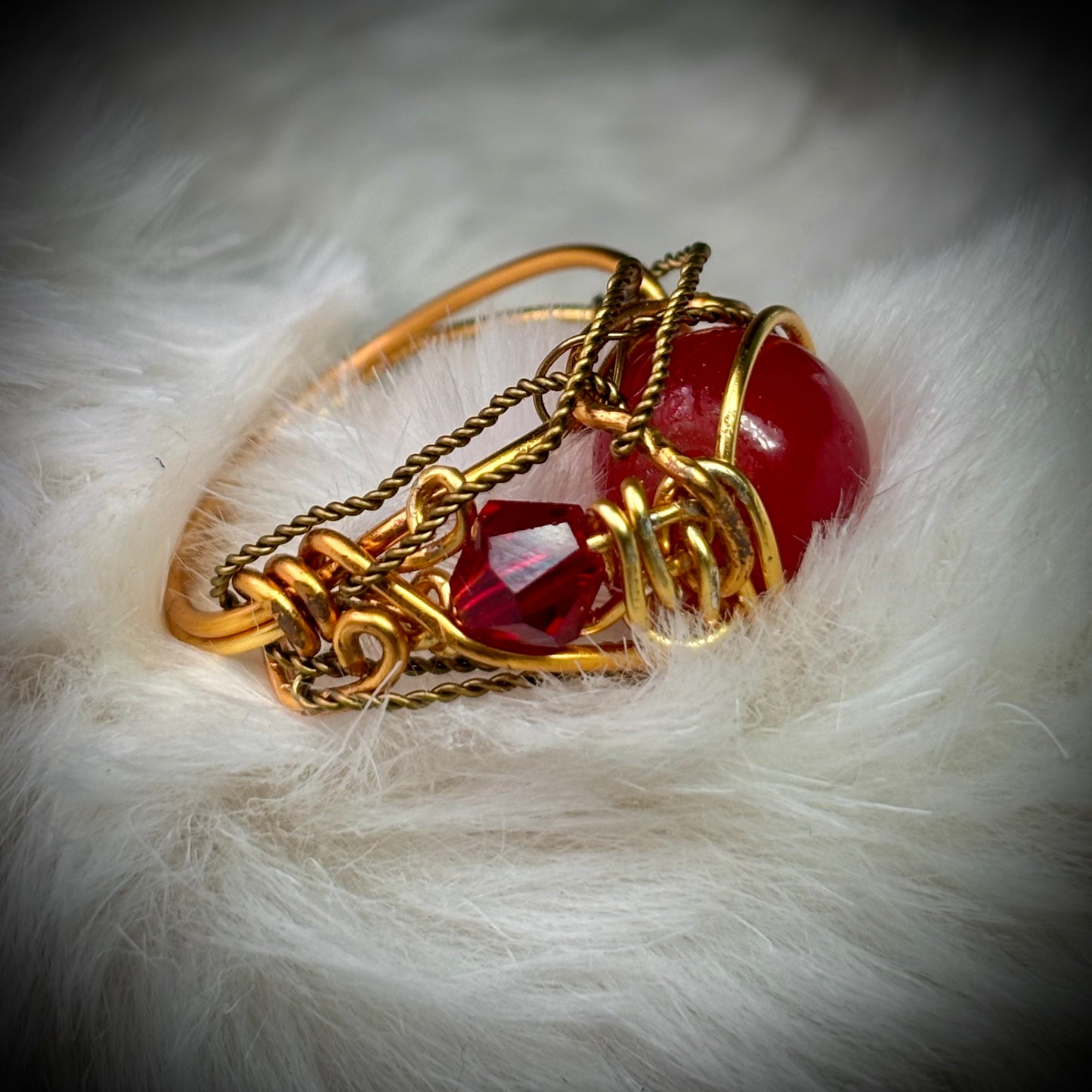 Carnelian ring: Regent fire ￼