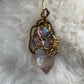 Lavender Whisper: Crystal Pendant