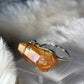 Sunburst Heat-treated Amethyst Ring:  Sun-Forged, Phoenix, Molten Earth