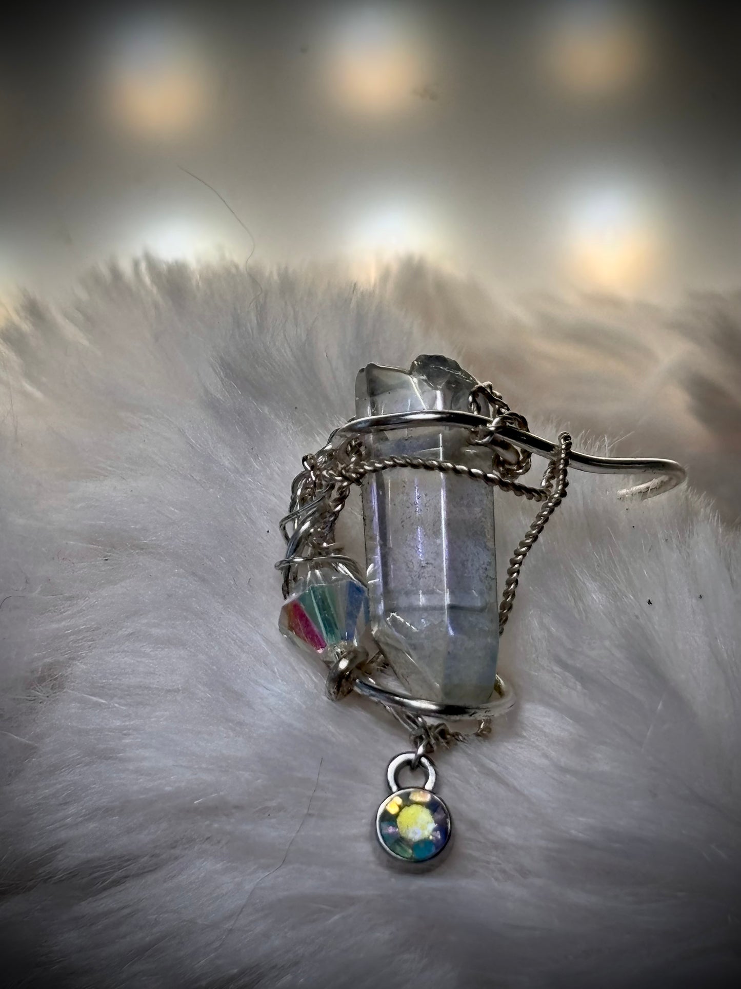 Silver Trinket: irradiated crystal ￼