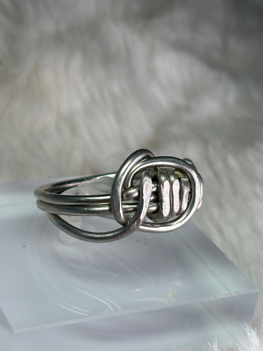 Silver ring: sailors oath-strength￼