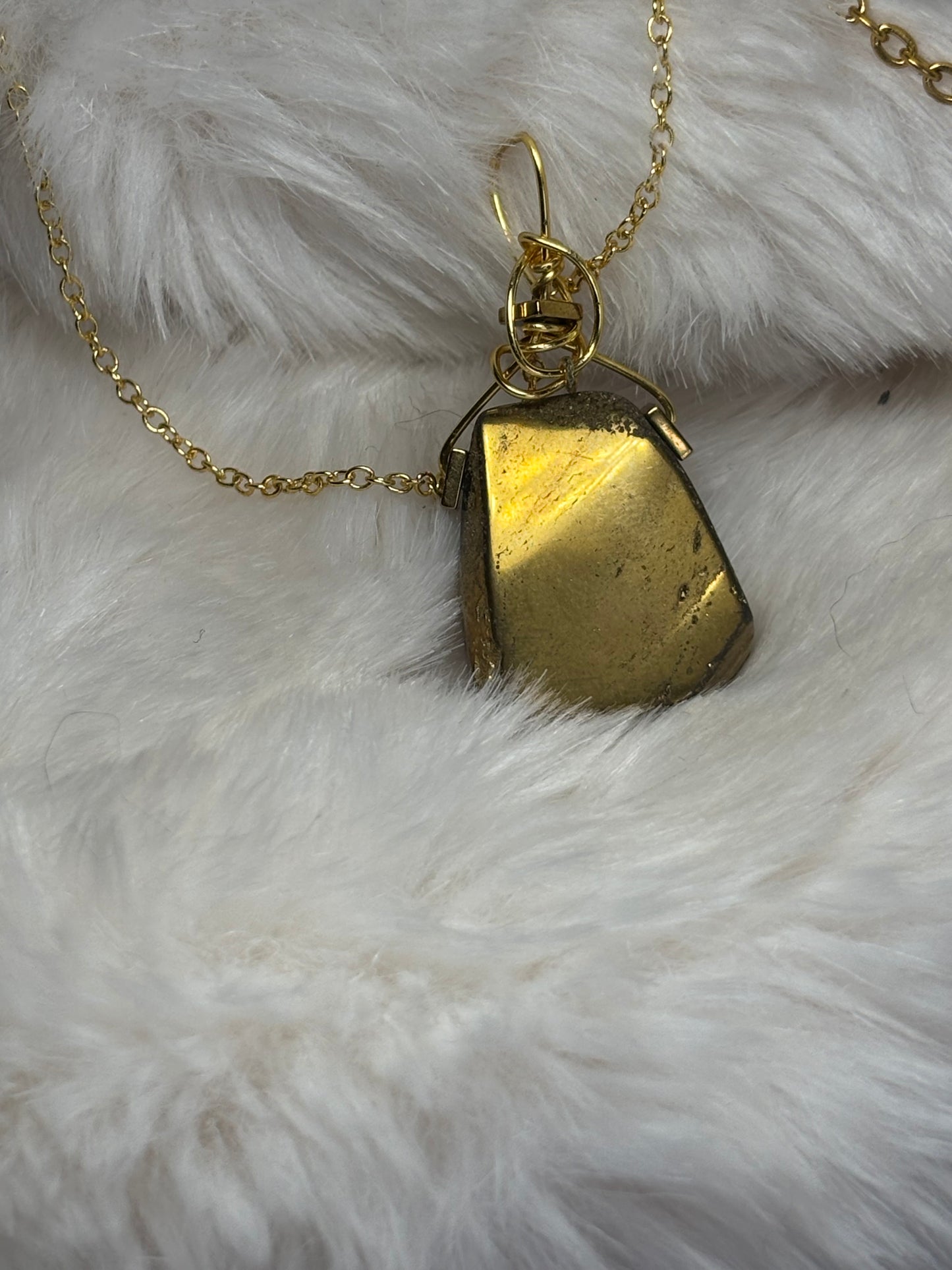 Pyrite Pendant: The Manifestor’s Shield