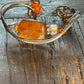 Carnelian Bracelet: Golden Focus