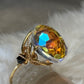 Brilliant Crystal in Gold Ring:￼Sunfire