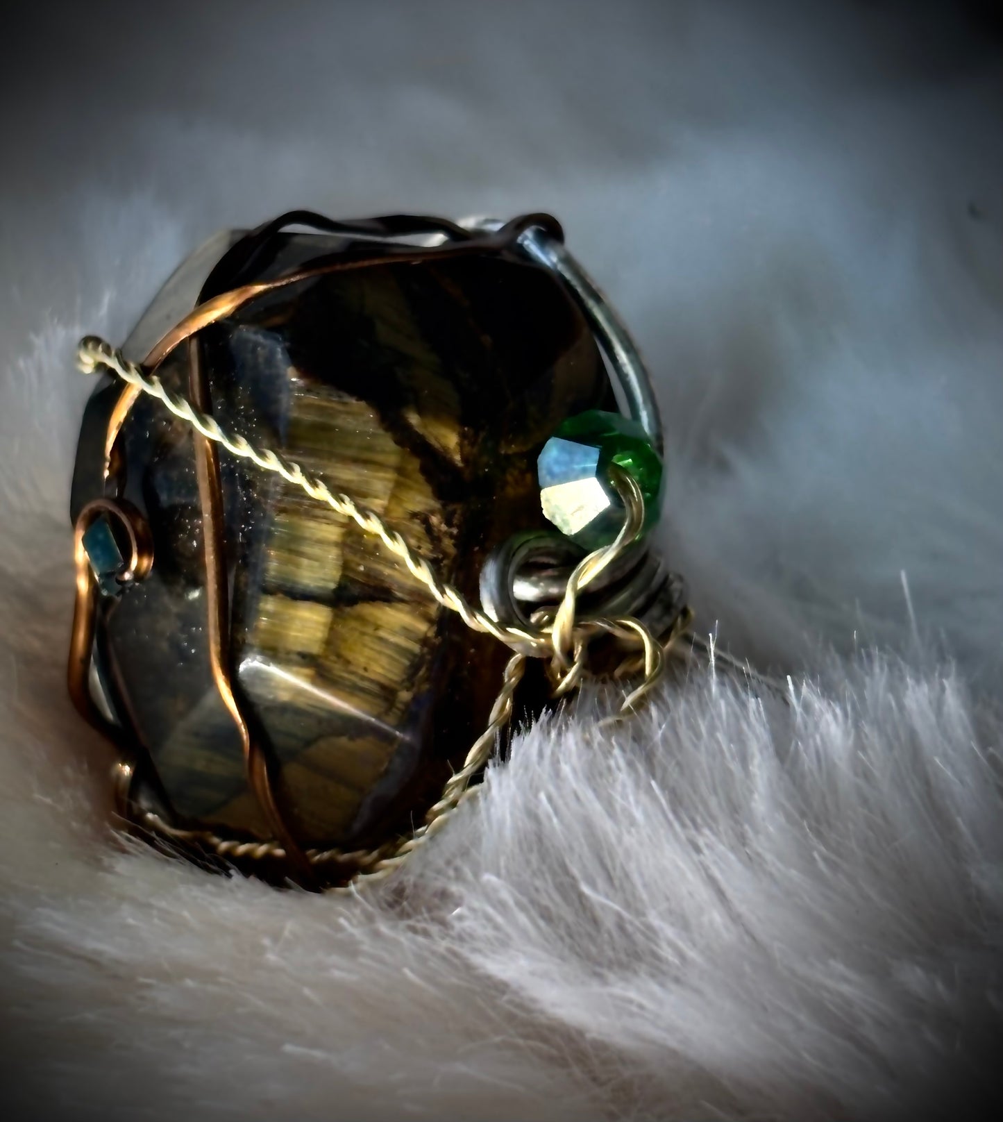 Eye of the Silent Protector — Panther Guardian Ring