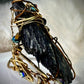 Kyanite ring: thrown of the night realm
