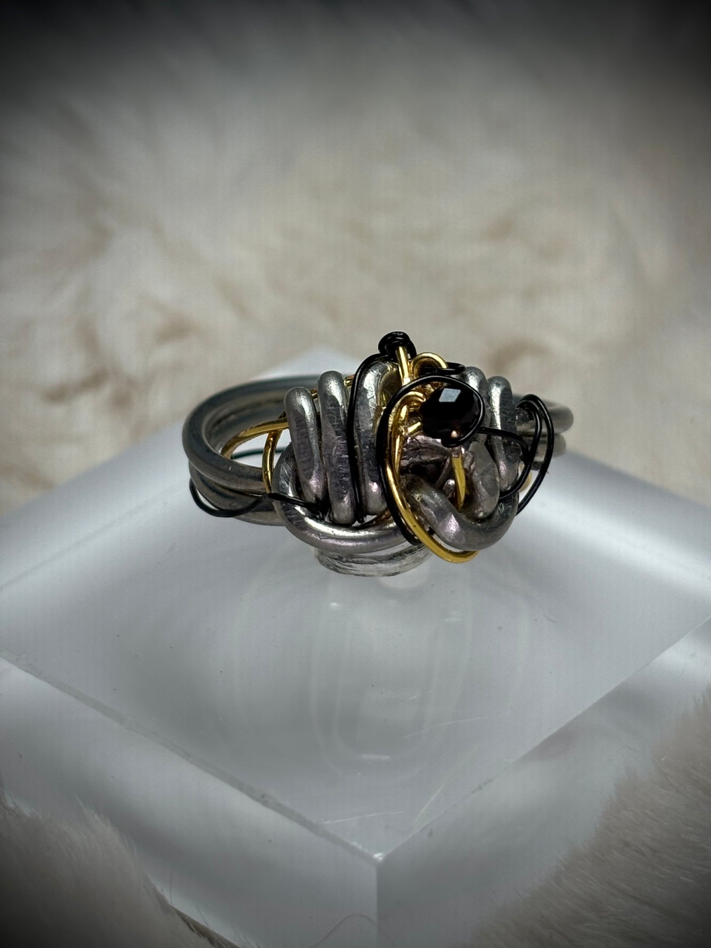 Silver ringCaptain Nocturne of the Iron Sea