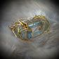 Aqua crystal ring: water royalty