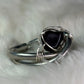 Silver ring with Black Onyx:         All Is Secure