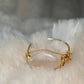 Rose quartz ring: pure princess ￼