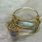 Aqua crystal ring: water royalty