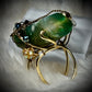 Rare Madagascar Sea Agate Ring