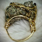 Gold Pyrite Ring