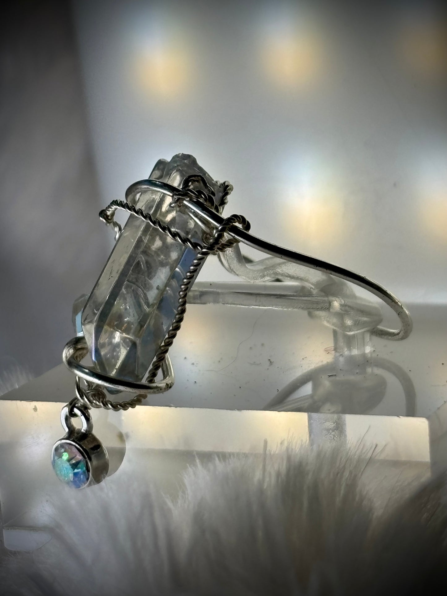 Silver Trinket: irradiated crystal ￼