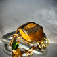 Tiger eye and silver ring: Stable Freedom￼