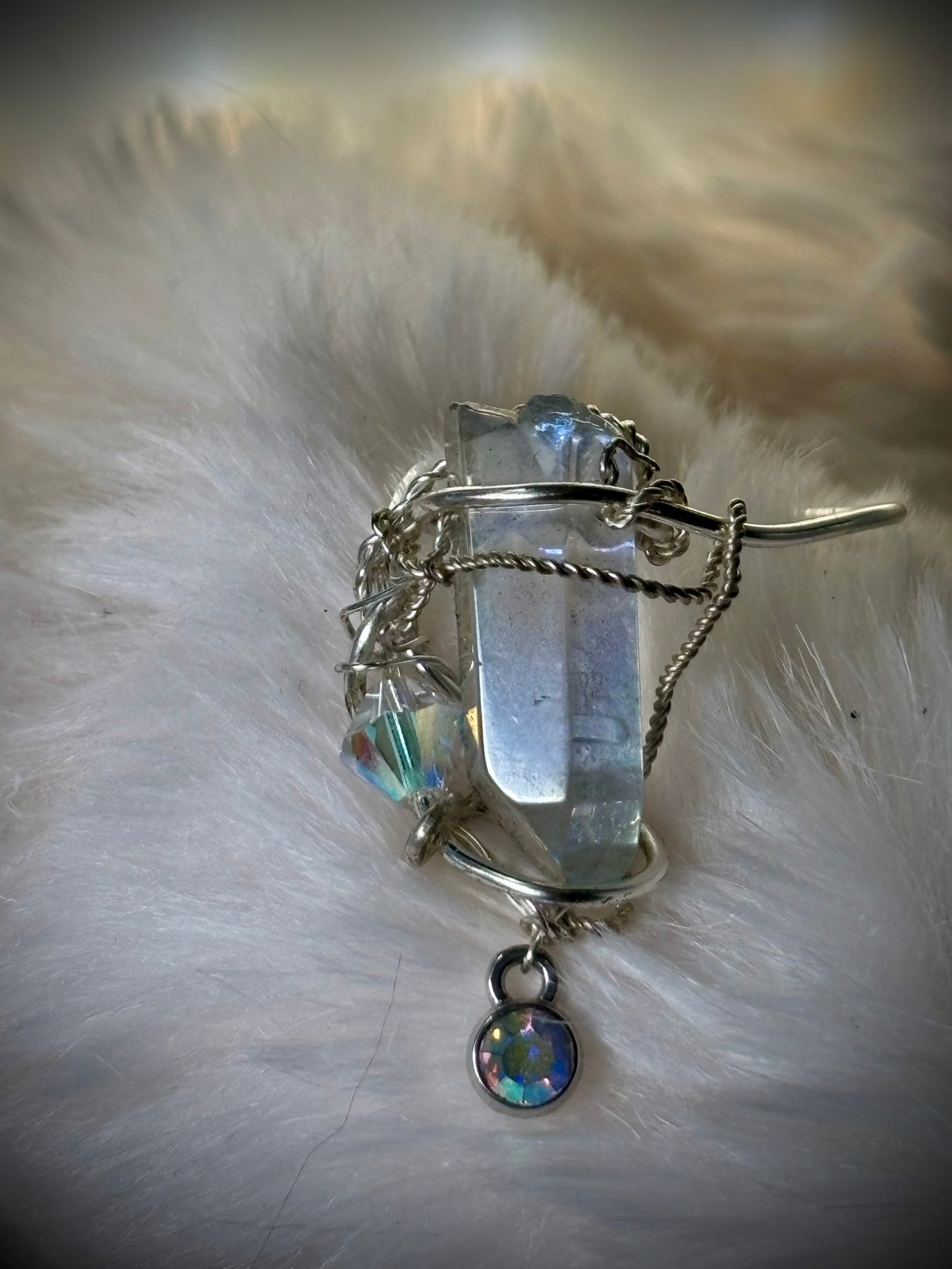 Silver Trinket: irradiated crystal ￼