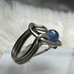 Blue Kyanite and Silver Ring:￼The Stabilizer