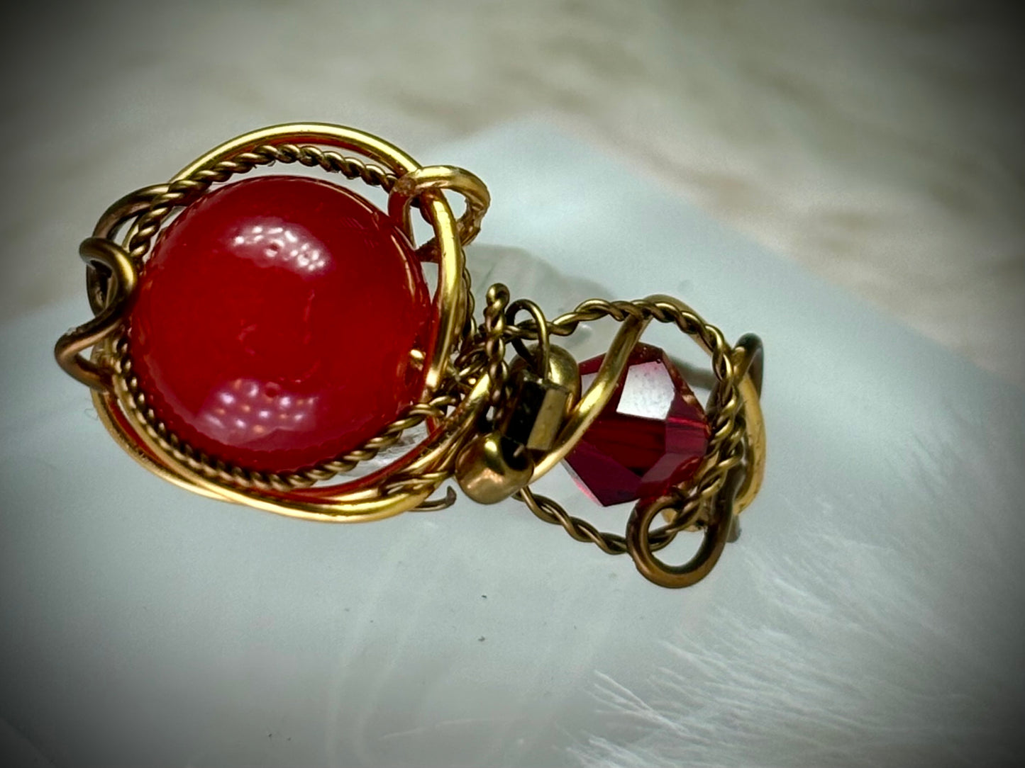 Carnelian ring: flame of the court