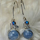 Quiet Sky: Blue Lepidolite Earrings