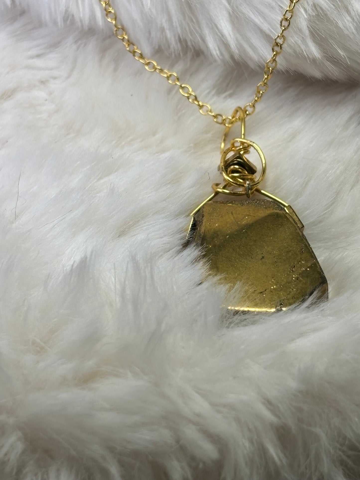 Pyrite Pendant: The Manifestor’s Shield