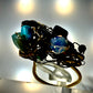 Gemstone ring: ￼Mermaid treasure