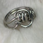 Silver talisman ￼ring of good luck