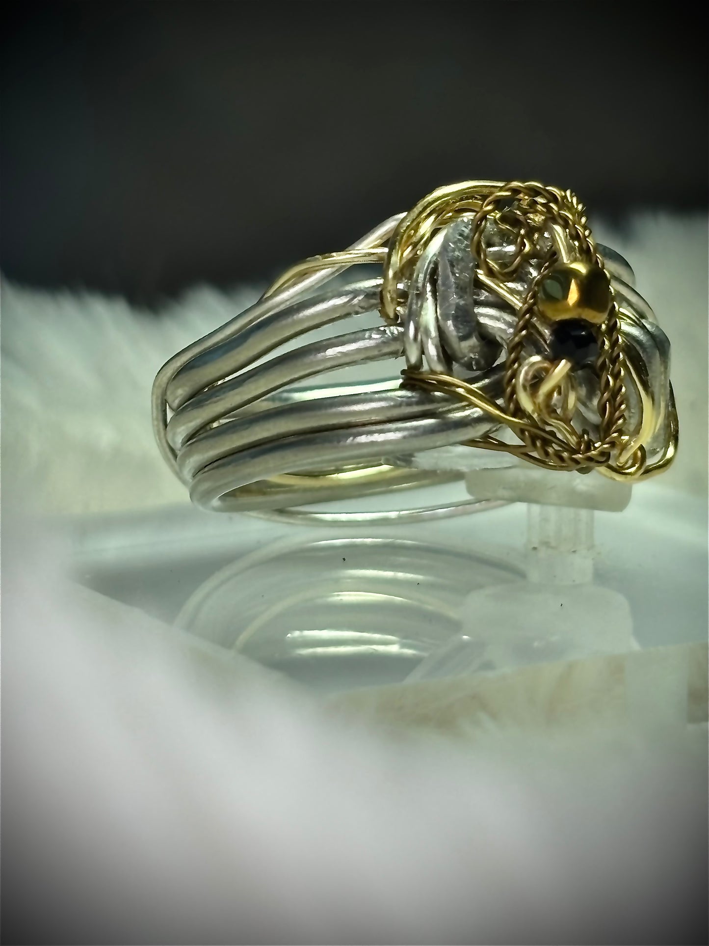 Silver ring: the golden privateer￼