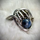 Blue Kyanite and Silver Ring:￼The Stabilizer