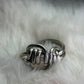 Silver talisman ￼ring of good luck