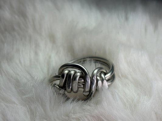 Silver talisman ￼ring of good luck