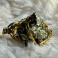 Gold Pyrite Ring