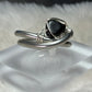 Silver ring with Black Onyx:         All Is Secure