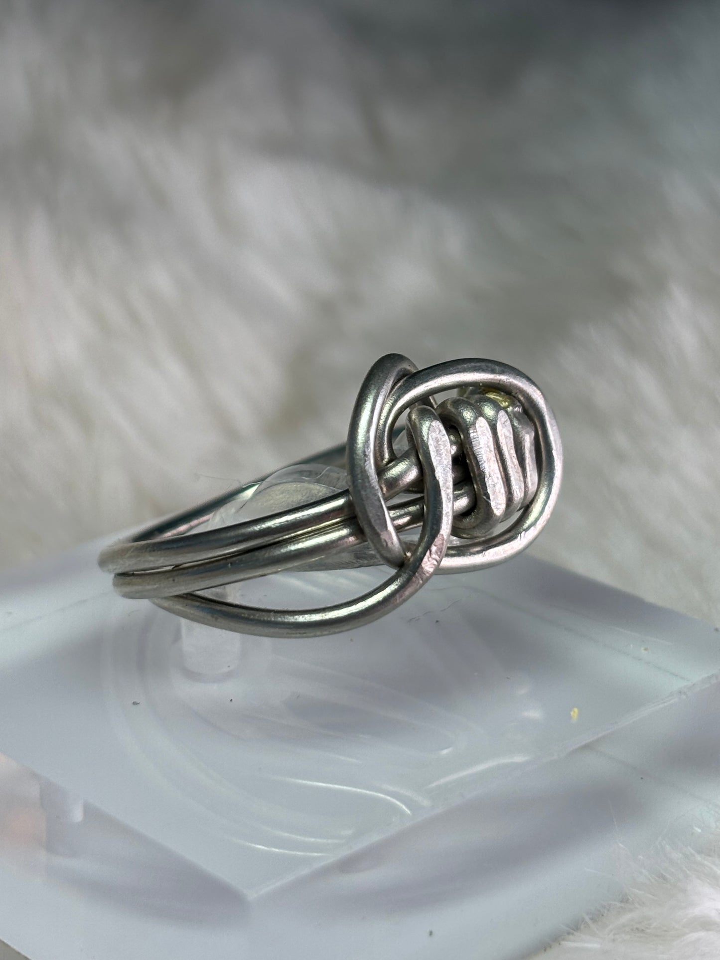Silver ring: sailors oath-strength￼