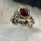 Tiger eye and silver ring:     ￼Tribal Royalty