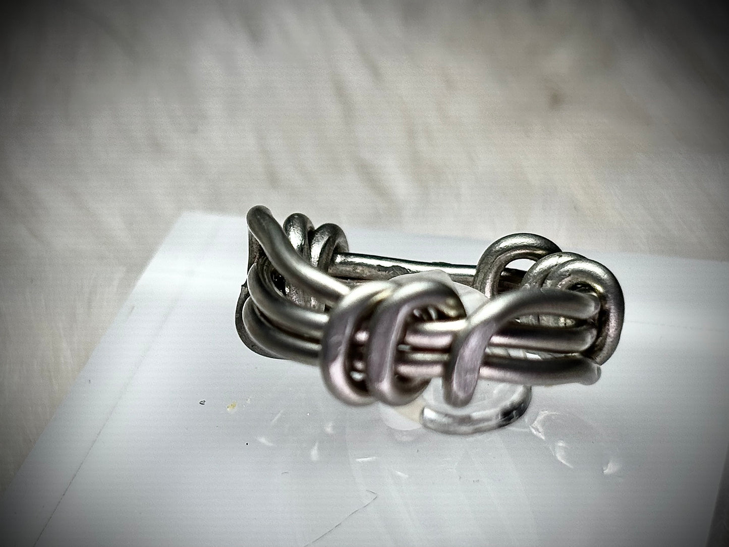 Silver ring: sailors oath- Loyalty￼