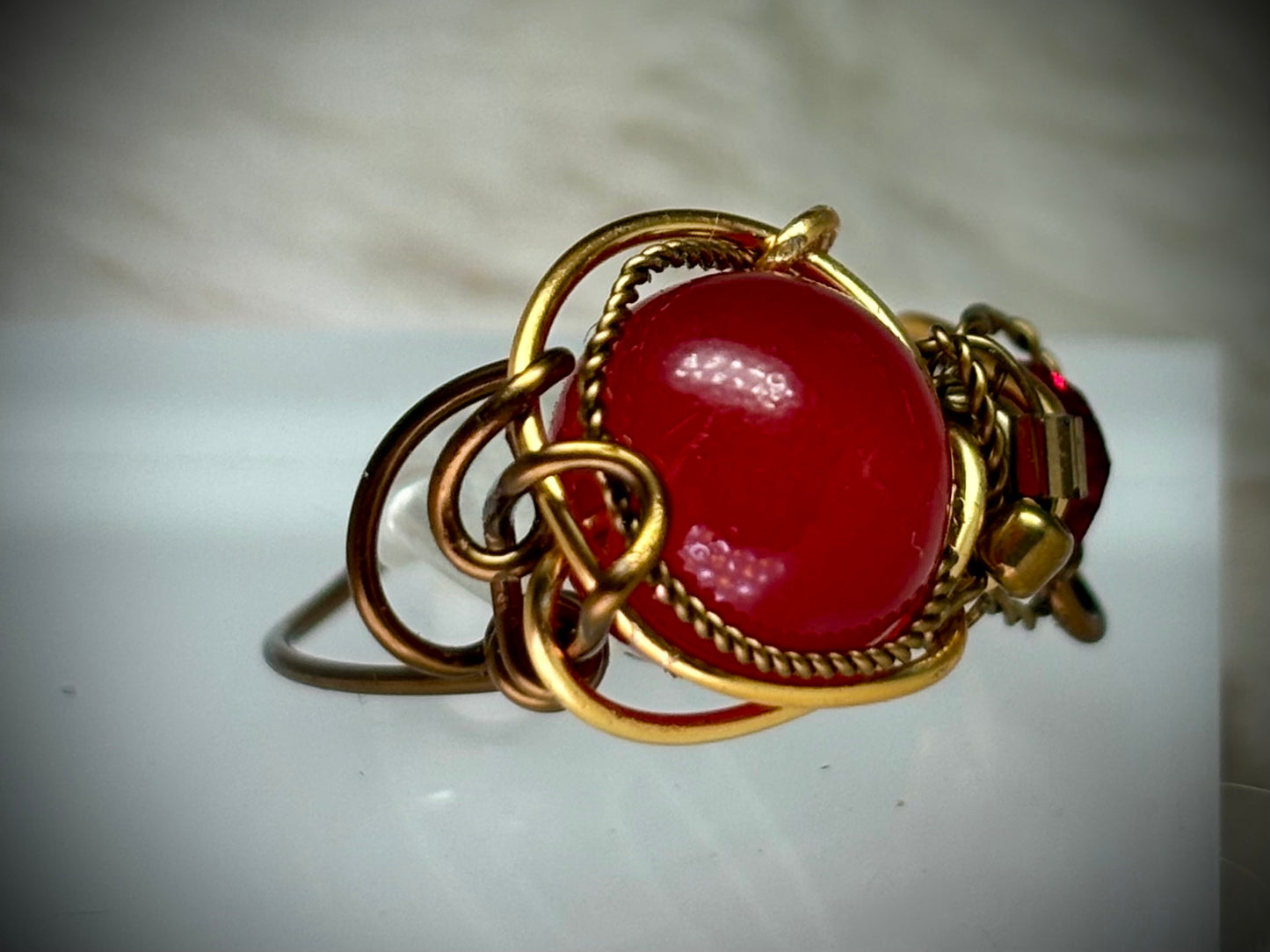 Carnelian ring: flame of the court