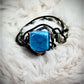 Silver, Blue Howlite Ring: ￼Captain Azure Wayfinder