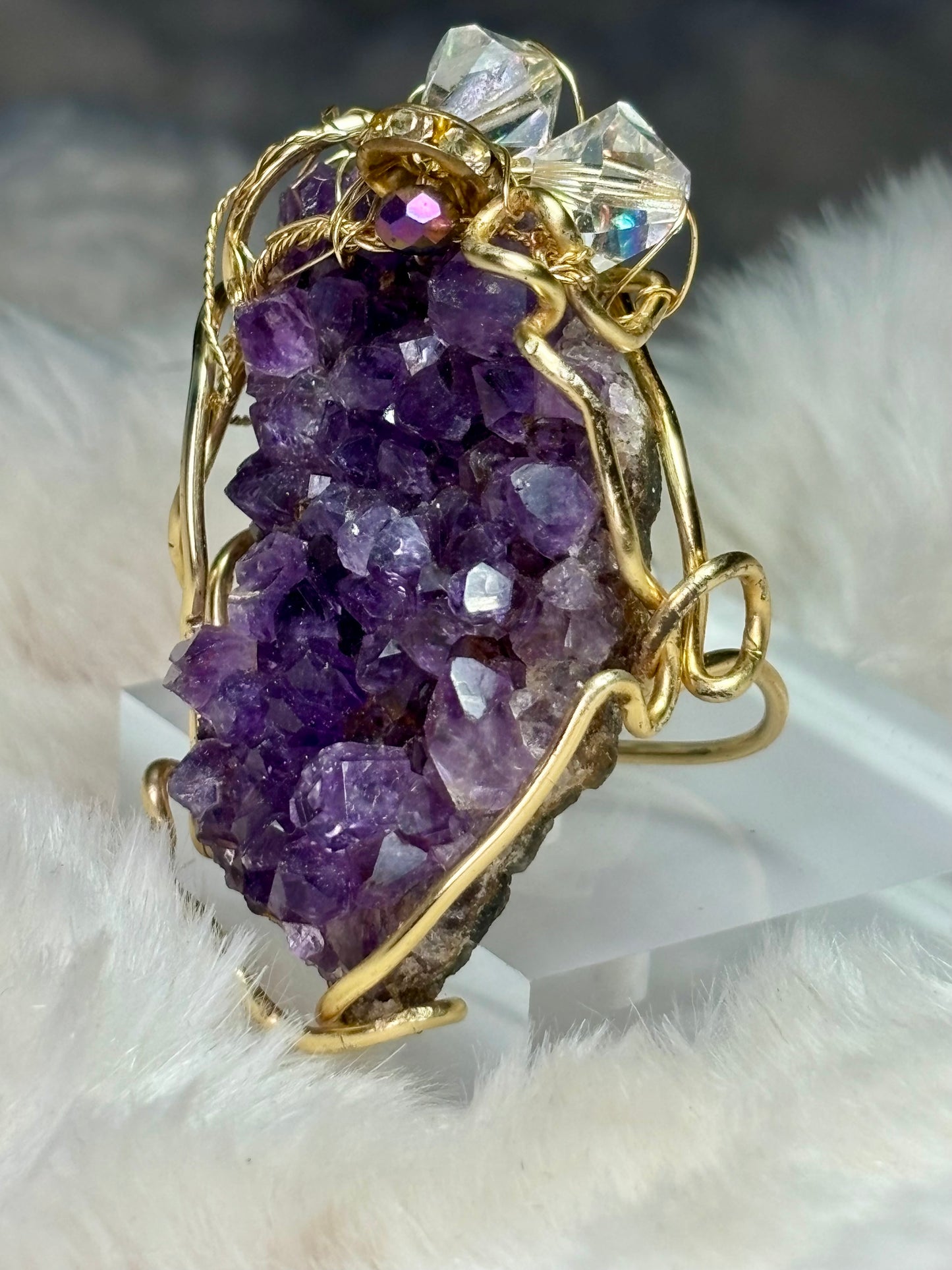Amethyst Ring: Wisdom ￼