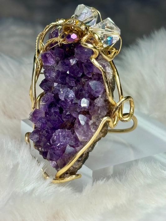 Amethyst Ring: Wisdom ￼
