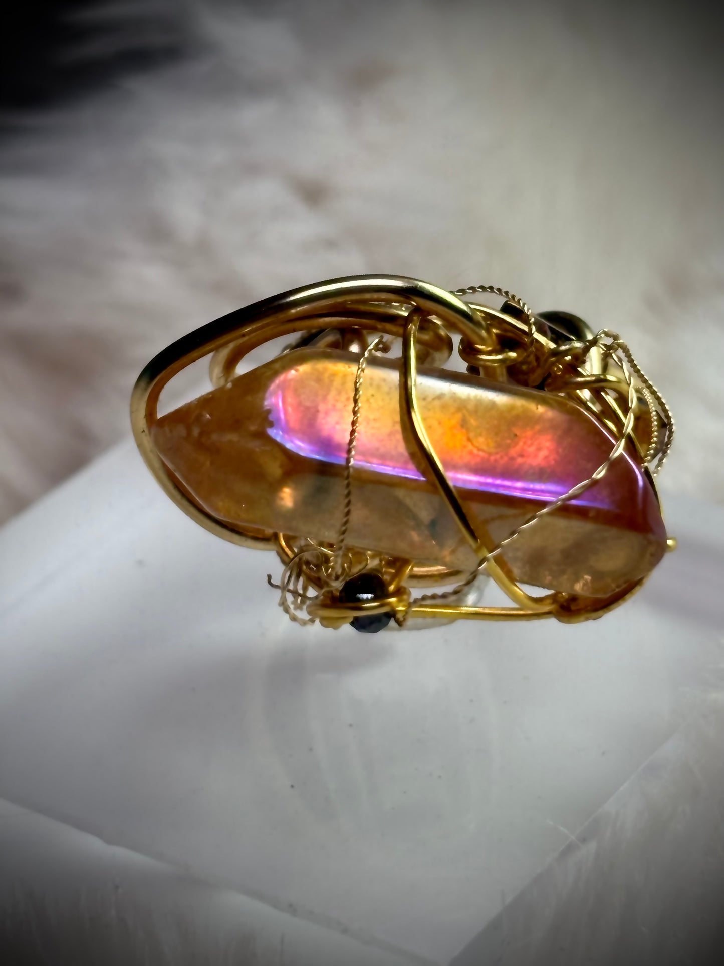 SHARD OF THE DAWN RING: IRRADIATED CRYSTAL? ￼