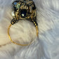 Diamond rhinestone ring: forever
