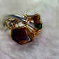 Tiger eye and silver ring: Stable Freedom￼