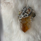 Solar Talisman: citrine pendant